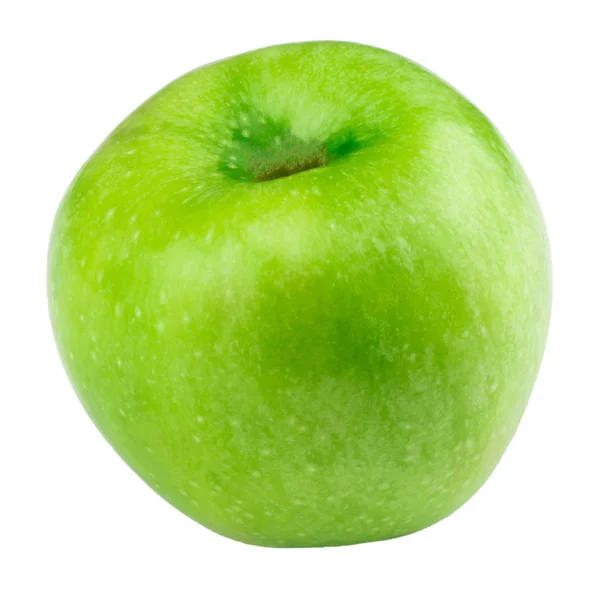 Pomme verte fraîche, isolée sur fond blanc — Photo