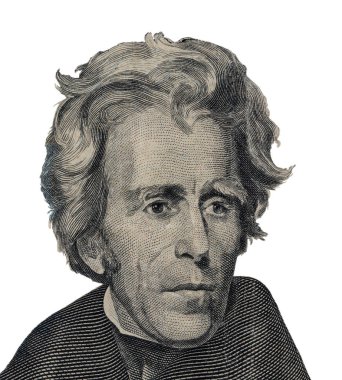 Bizi Başkan Andrew Jackson yüz yirmi dolar makro ISO bill