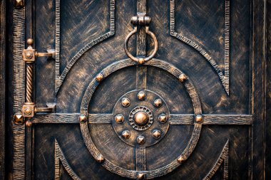 süslü Ferforje metal geçit dekorasyon unsurları