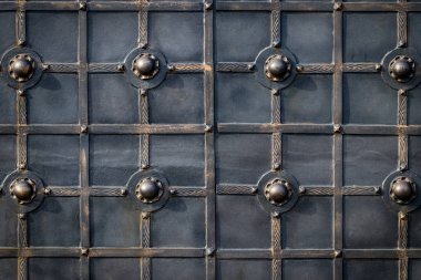 süslü Ferforje metal geçit dekorasyon unsurları