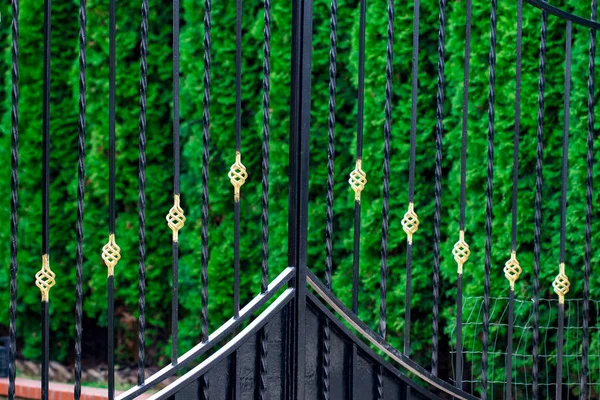 The fragment of forged metal products. close-up — Stock Photo, Image