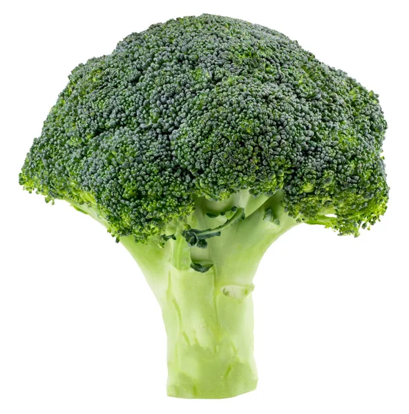 Čerstvá brokolice izolovaných na bílém pozadí. S ořezovou cestou. — Stock fotografie