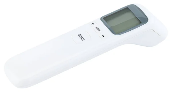 Non-contact infrared thermometer isolated on white background — Stock Photo, Image