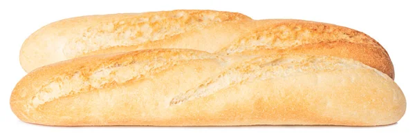 Stokbrood Geïsoleerd Witte Achtergrond Met Het Knippad — Stockfoto