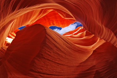 Lower Antilop kanyonu, Arizona, ABD
