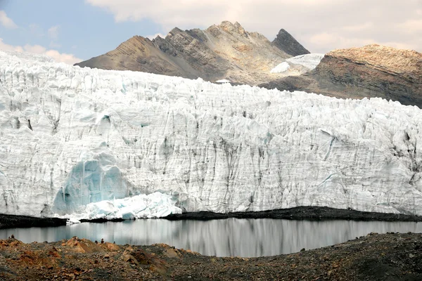 Vista del glaciar Pastoruri, Perú — Foto de Stock