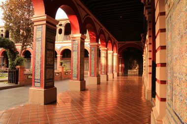 Görünüm Santo Domingo Manastırı Lima, Peru