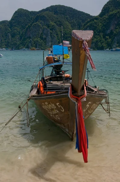 Detalhes do barco tailandês — Fotografia de Stock