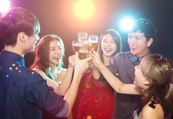 Young Group Enjoying Party Having Fun — Stock Photo, Image