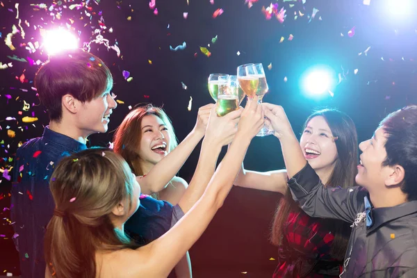 Young Group Enjoying Party Having Fun — Stock Photo, Image