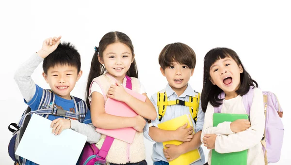 Group Happy Children Standing Together — Stock Photo, Image