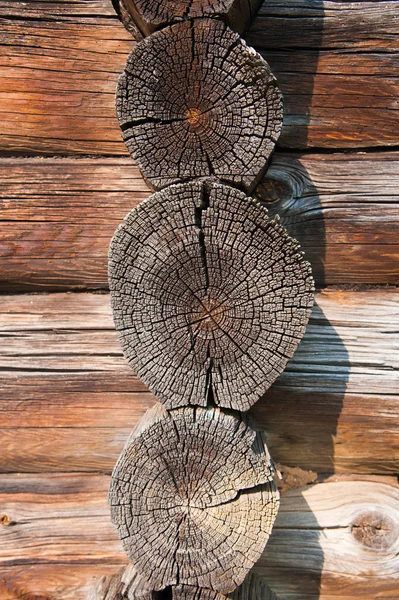 Bali drewnianych ścian jako tło — Zdjęcie stockowe