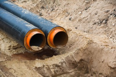 Bölge Isıtma sistemi boru hattı ve eski borular yenileri ile değiştirilmesi sitenin sokak imar