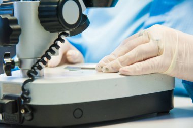 İç modern araştırma laboratuvarı