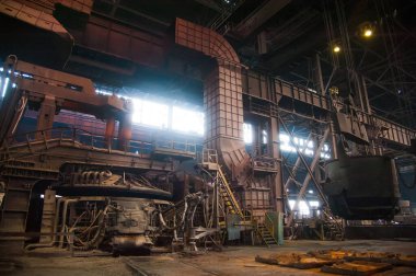 Eski terk edilmiş Metalurji tesisi