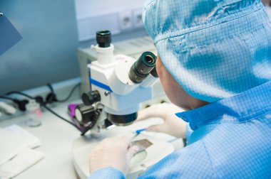 İç modern araştırma laboratuvarı