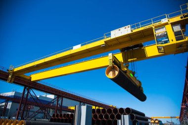 Deniz altı gaz boru hattı için çelik boru imalatı