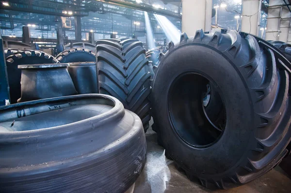 Fabricación Neumáticos Transportador Máquina Producción Neumáticos —  Fotos de Stock