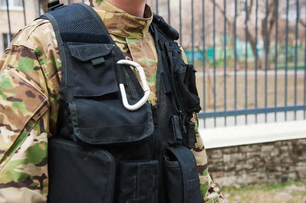Bundessicherheitsdienst Russischer Fsb Offizier Sturmausrüstung — Stockfoto