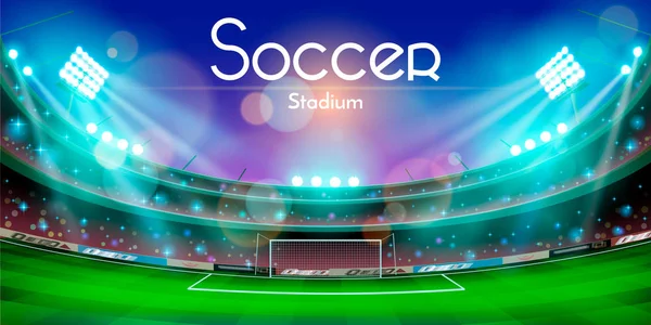 Futbol Stadyumu vektör tasarımı