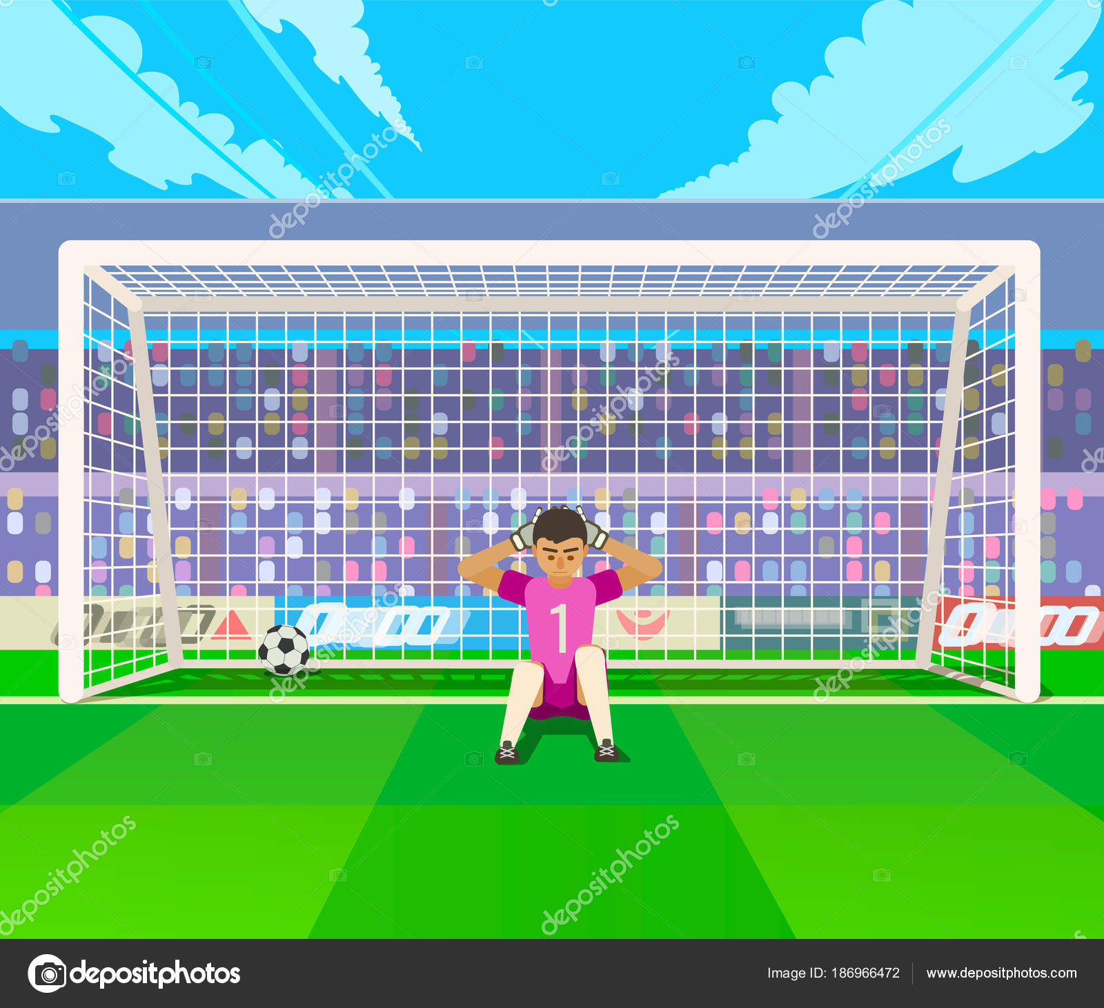 ラブリーゴール キーパー サッカー ゴール イラスト 動物ゾーン ラブリーゴール キーパー サッカー ゴール イラスト 動物ゾーン