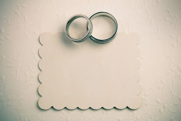 Vintage düğün arka plan - davet kartı tasarım — Stok fotoğraf