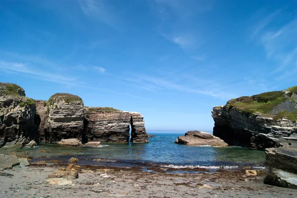 Pláž Islas v Galicii — Stock fotografie