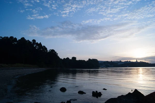 Günbatımı River Island üzerinde