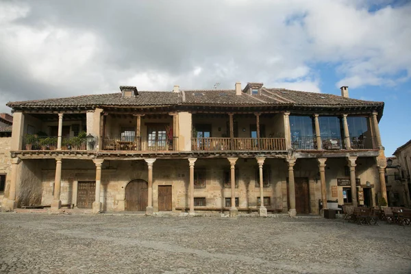 Arcades Pedraza kare içinde — Stok fotoğraf