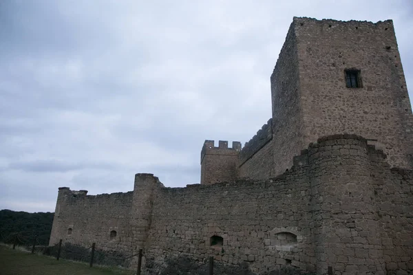 Hlavní pevnost ve městě Pedraza — Stock fotografie