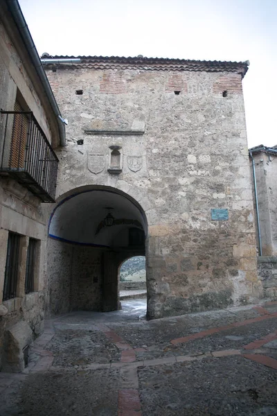 Pedraza, şehir giriş — Stok fotoğraf