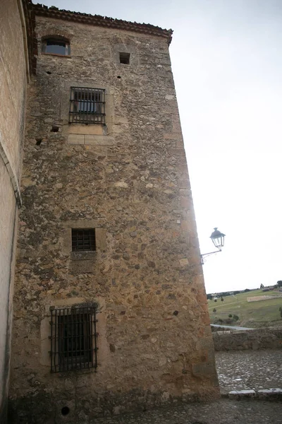 Pedraza, şehir giriş — Stok fotoğraf