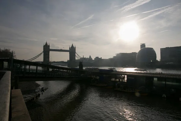 Tower bridge banku — Zdjęcie stockowe