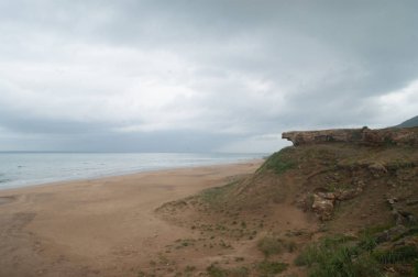 Atlantik deniz kum plaj