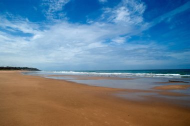 Atlantik deniz kum plaj