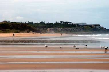 Atlantik deniz kum plaj