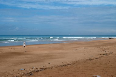 Atlantik deniz kum plaj