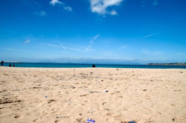 Kuzey Afrika'nın plaj manzara