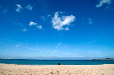 Kuzey Afrika'nın plaj manzara