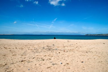 Kuzey Afrika'nın plaj manzara