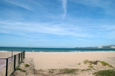 manzara plaj Kuzey Afrika'da