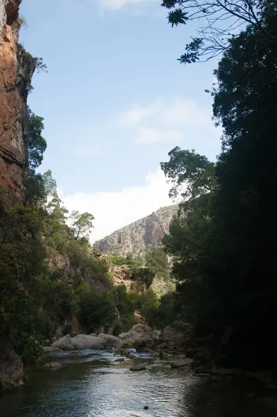 Montaña del paisaje en el norte de África — Foto de Stock