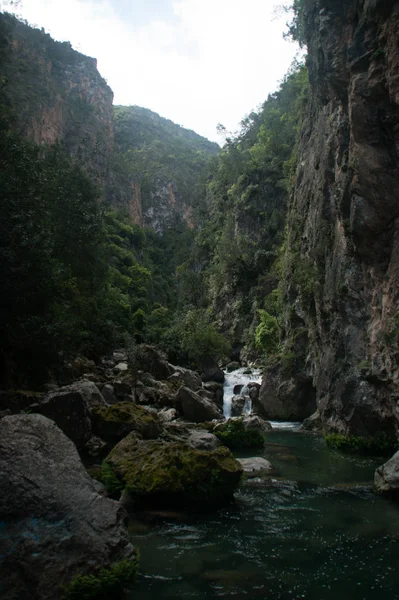 Montaña del paisaje en el norte de África — Foto de Stock