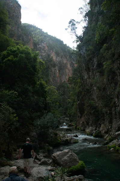 Montaña del paisaje en el norte de África — Foto de Stock