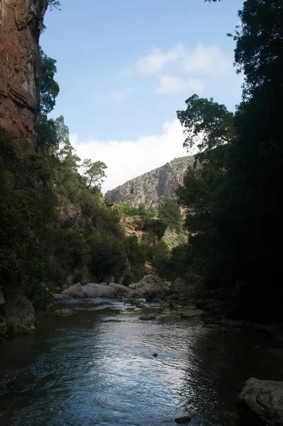 Montaña del paisaje en el norte de África — Foto de Stock