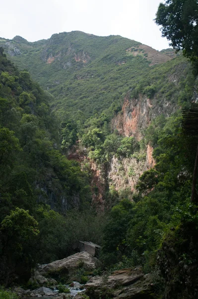 Montagna paesaggio in Africa settentrionale — Foto Stock