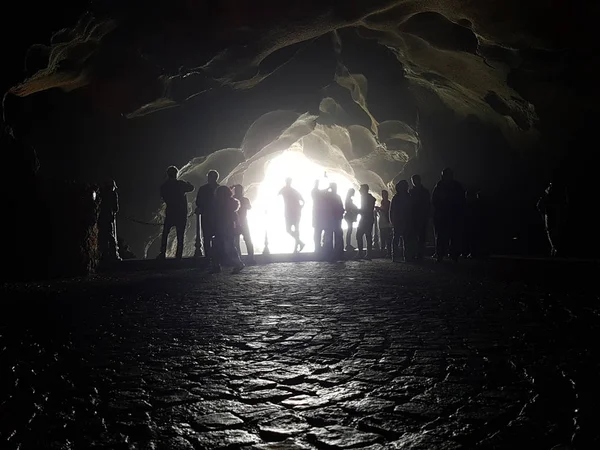 Ο Ηρακλής σπήλαια groutes Εικόνα Αρχείου