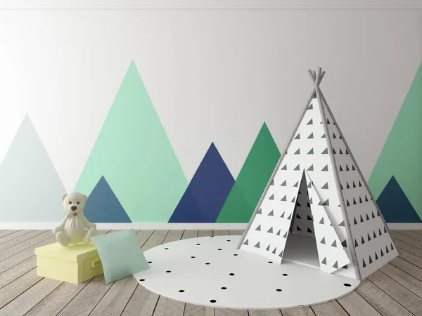 Oyun Odası iç, kreş