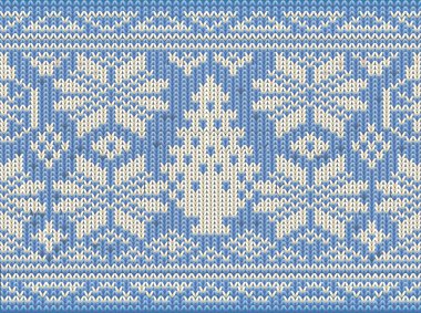 Tatil kış sorunsuz duvar kağıdı, vektör çizim örme