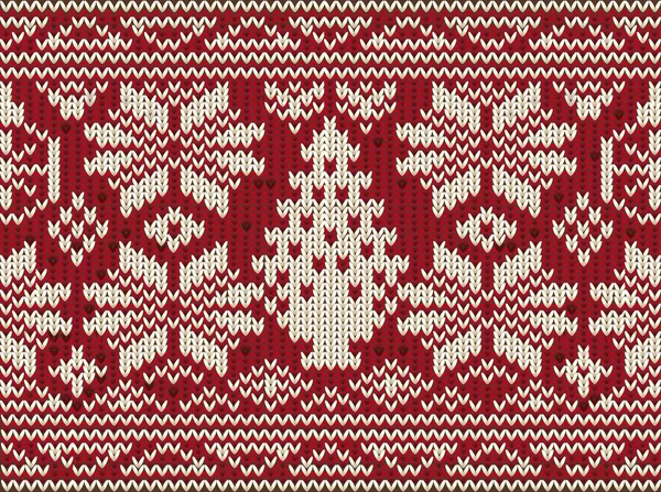 Merry Christmas sorunsuz arka plan, vektör çizim örme